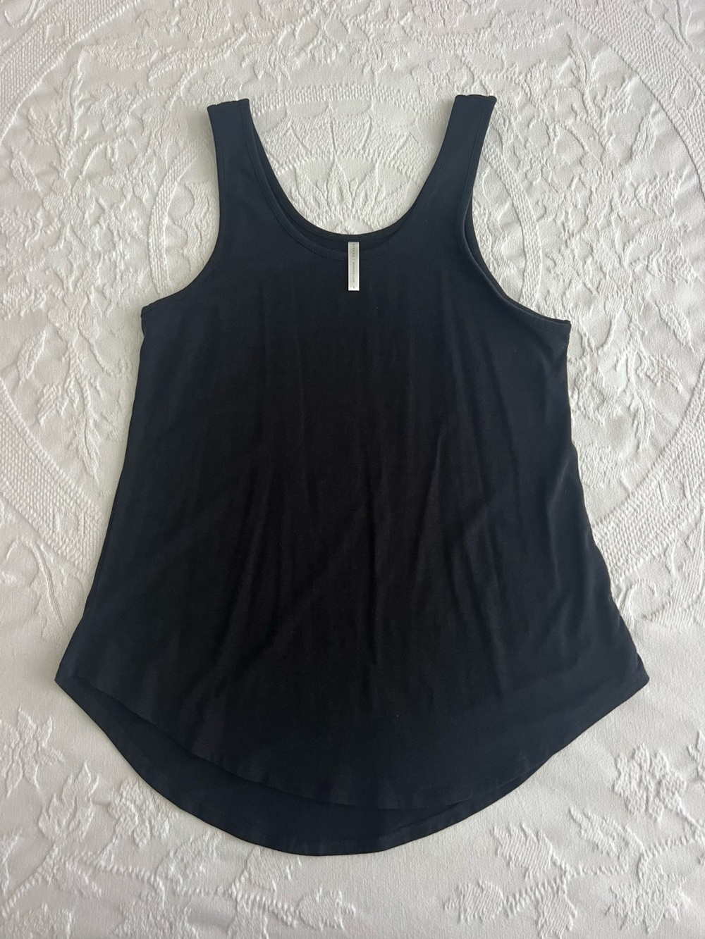 Sivana Bamboo Luxe Classic Black Tank Top with Wide Straps